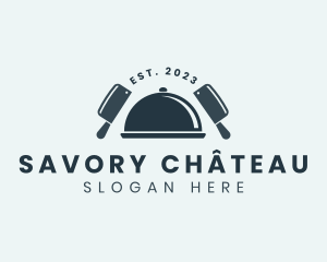 Restaurant Dining Cloche logo design