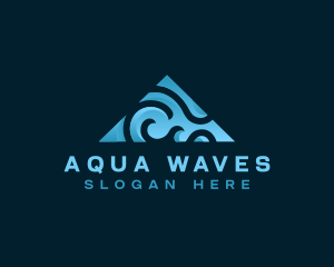 Generic Wave Fluid logo design