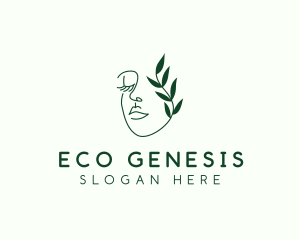 Eco Beauty Salon logo design