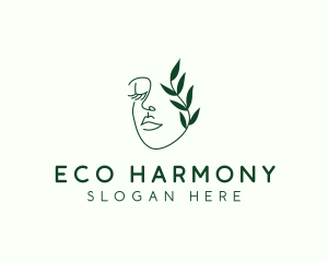 Eco Beauty Salon logo design