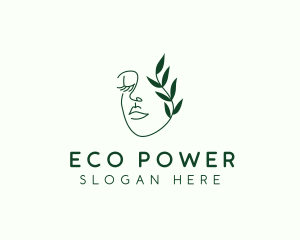 Eco Beauty Salon logo design