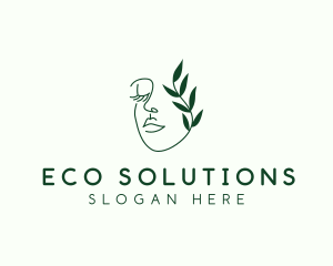 Eco Beauty Salon logo design