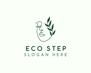 Eco Beauty Salon logo design