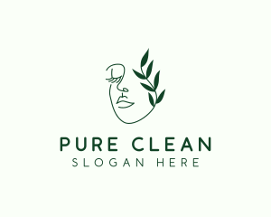 Eco Beauty Salon logo design