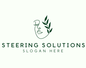 Eco Beauty Salon logo design