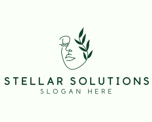 Eco Beauty Salon logo design