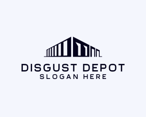 Warehouse Stockroom Logistics logo design