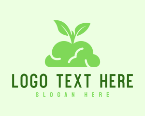Green Plant Brain logo