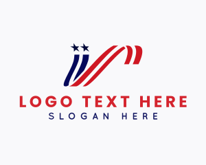 American Flag Heritage Logo