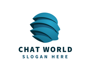 Company World Head logo design