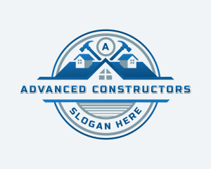 Hammer Roof Repair logo design