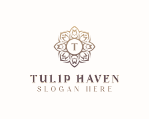 Floral Tulip Boutique logo design