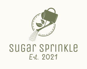 Nature Sprinkling Can logo design