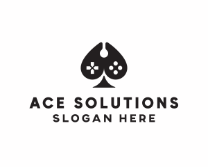 Ace Console Controller logo design
