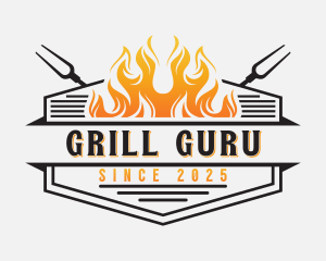 Smoked Barbecue Grill logo