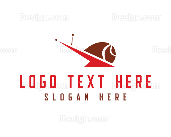 Arrow Snail Shell Logo