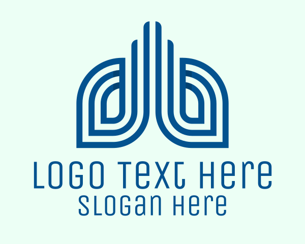 Lung logo example 4
