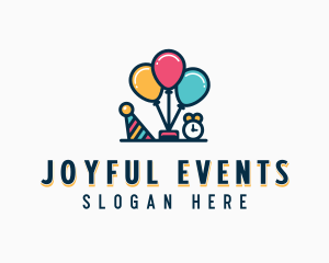 Birthday Party Balloon logo
