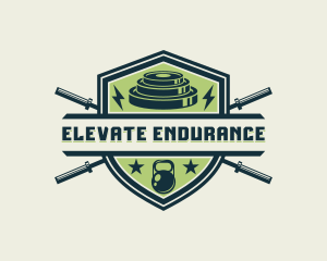 Gym Shield Bodybuilder logo design