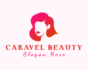 Woman Beauty Salon logo design