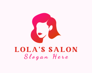 Woman Beauty Salon logo design