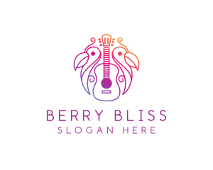 Tropical Guitar Band logo design