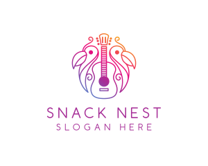 Tropical Guitar Band logo design