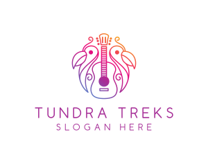 Tropical Guitar Band logo design