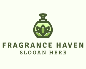 Green Luxury Scent logo design