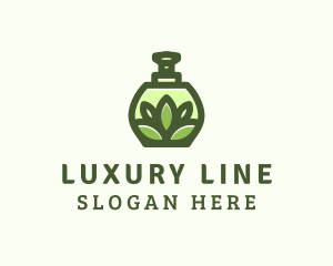 Green Luxury Scent logo design