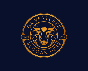 Bull Cattle Ox logo design