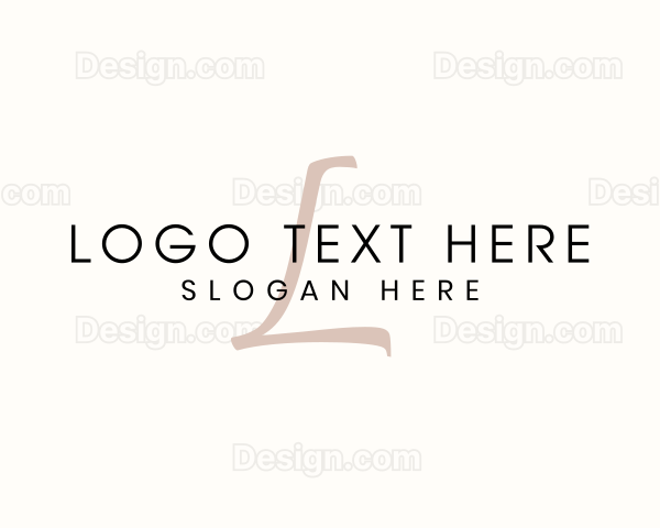 Luxury Elegant Company Logo