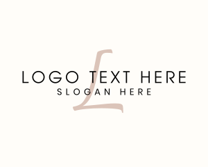 Luxury Elegant Company Logo