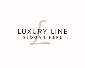 Luxury Elegant Company logo design