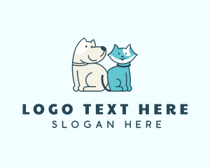 Dog & Cat Animal Vet logo