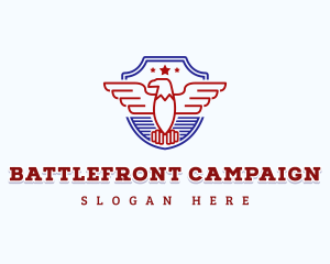 American Eagle Patriot logo design