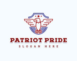 American Eagle Patriot logo design