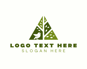 Environmental Tree Plant Logo