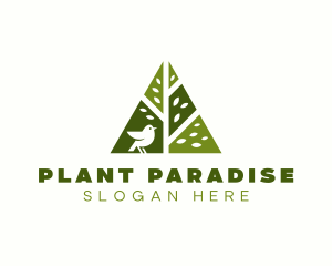 Environmental Tree Plant logo design