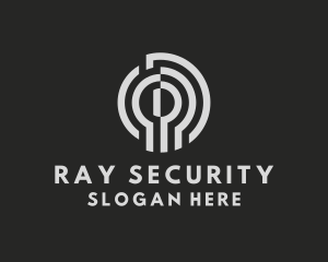 Keyhole Security Tech logo design