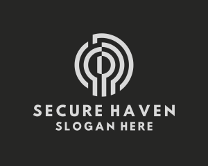 Keyhole Security Tech logo design