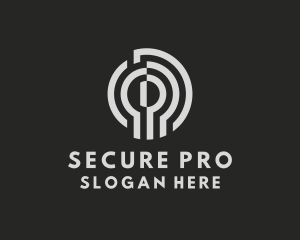 Keyhole Security Tech logo design