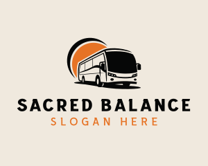 Bus Shuttle Vehicle Logo