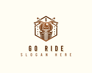 Motorcycle Ride Bike logo design