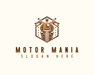 Motorcycle Ride Bike logo design