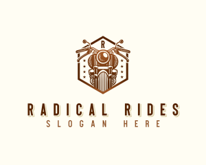 Motorcycle Ride Bike logo design