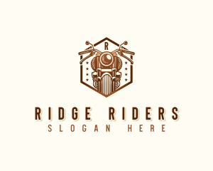 Motorcycle Ride Bike logo design