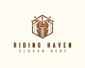 Motorcycle Ride Bike logo design