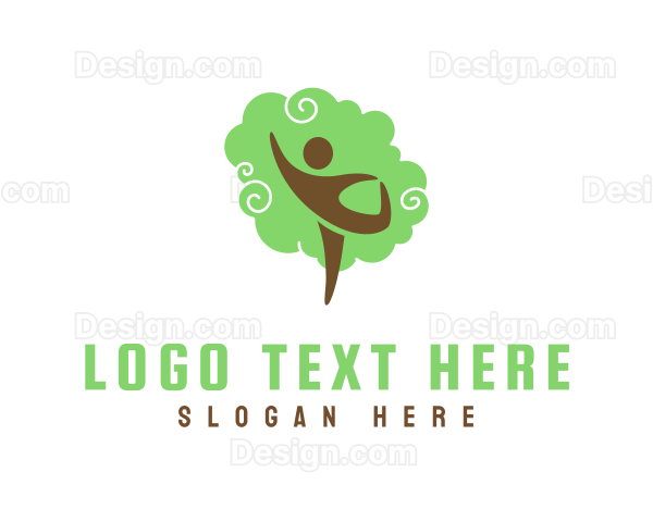 Human Zen Tree Logo