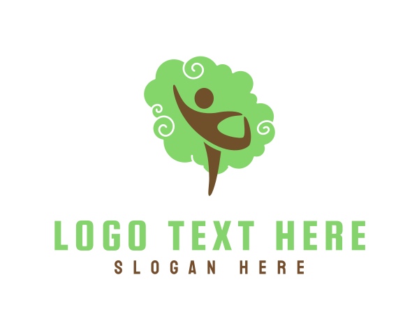 Tree Trunk logo example 1